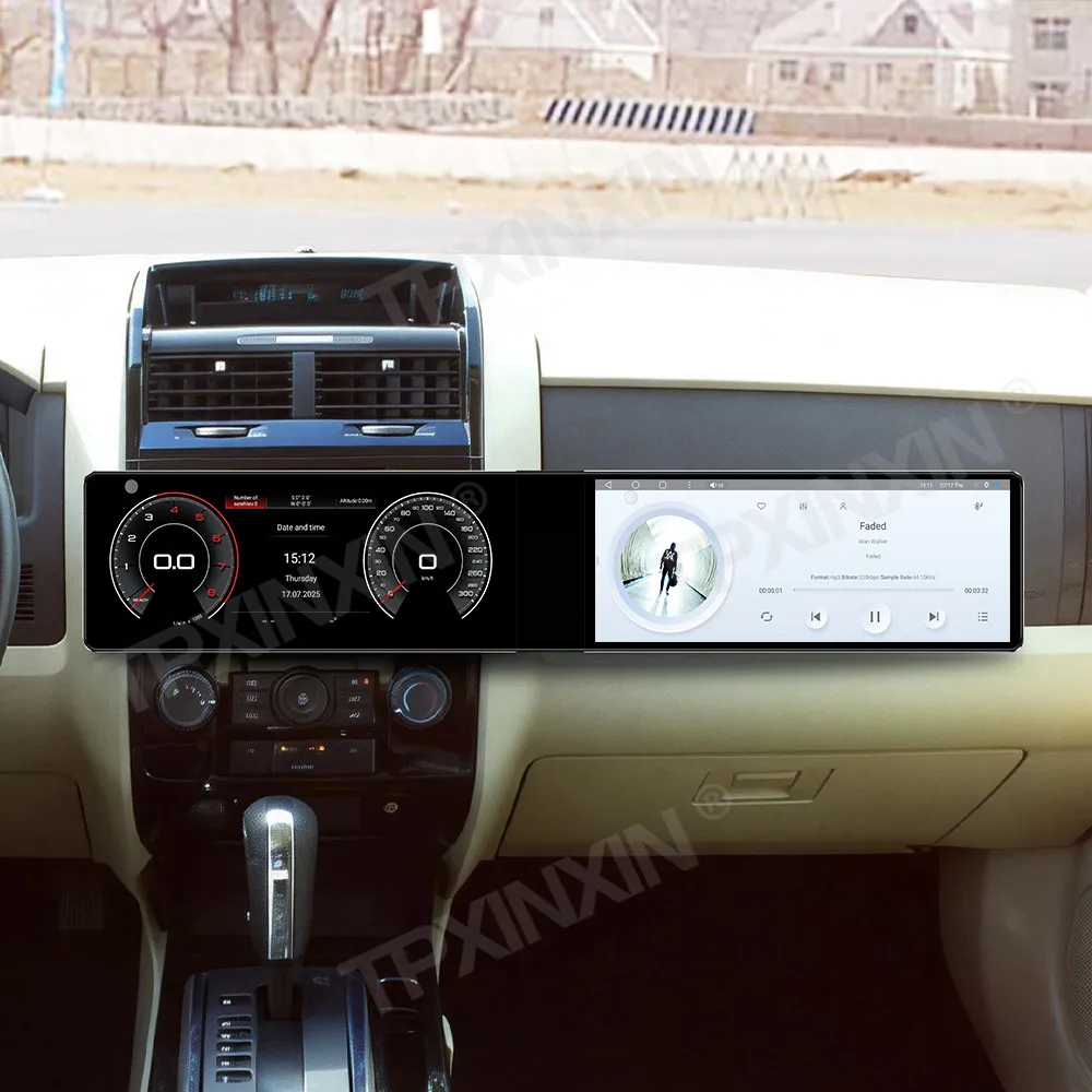 

Автомагнитола Android Auto Carplay для Mazda Tribute 2007-2012, 24.6-дюймовый двойной экран, 8+128 ГБ, GPS-навигация, мультимедийный проигрыватель, DSP