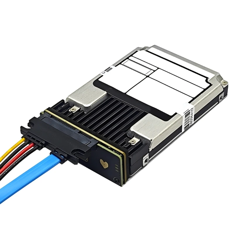อะแดปเตอร์แปลง 6Gbps การ์ด SATA22Pin ชาย 29Pin หญิงการเชื่อมต่อสำหรับ 2.5 "3.5" Hard