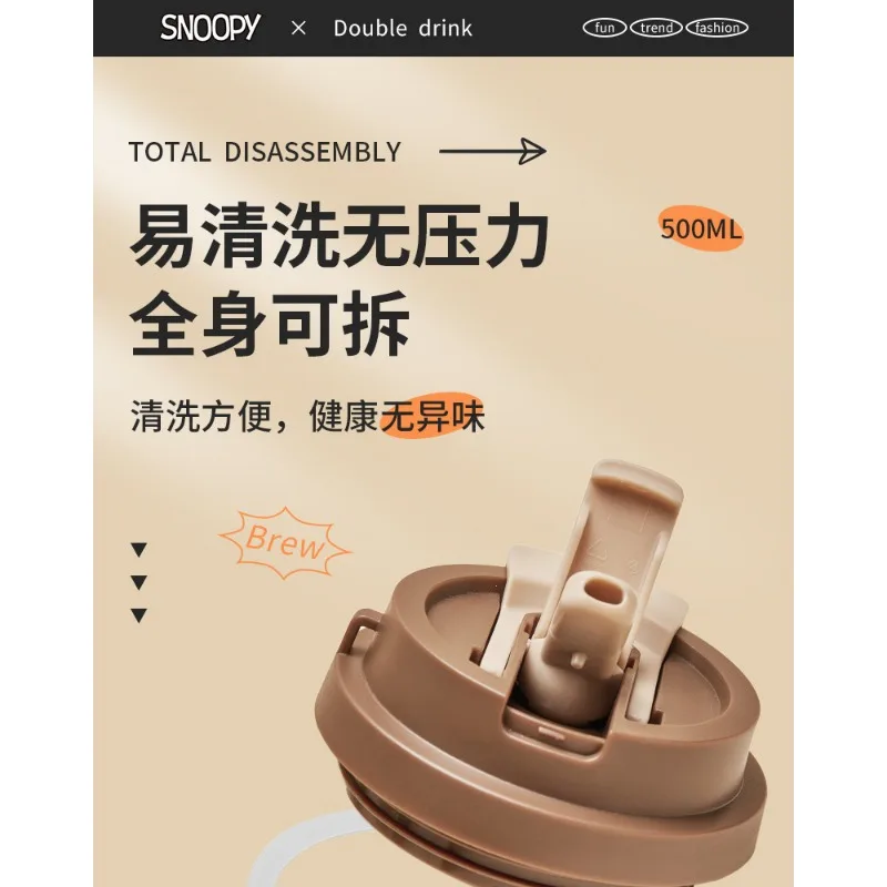 ステンレス製真空カップ,500ml,居間用断熱材,トラベルコーヒーマグ,アニメ水ボトル,真空フラスコ