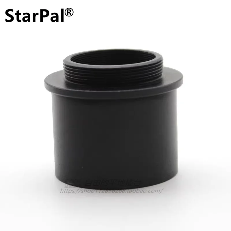 1.25 Inch to C Port Adapter All Metal Matte Female Adapter Ring Astronomical Telescope