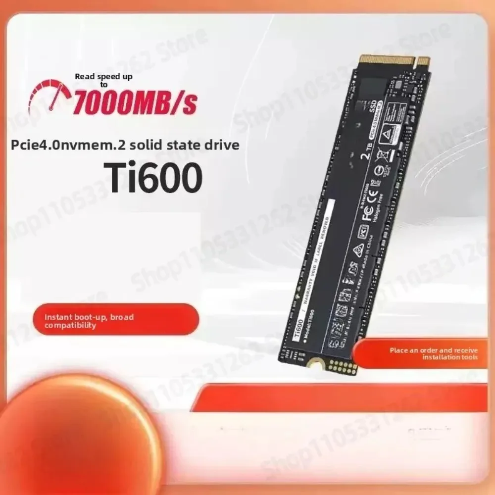 Ti600 PCIe 4.0 SSD,M.2 2280 NVMe 2.0 Solid State Drive For Desktop,Laptop,PS5 Storage Upgrade 500GB 1TB 2TB