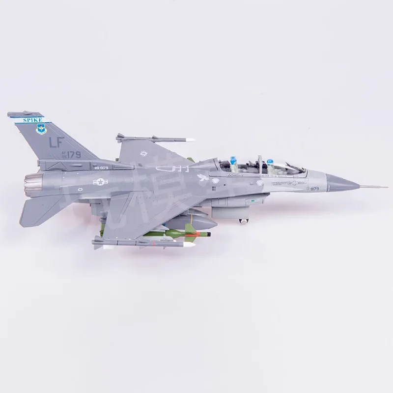 Diecast 1:72 Schaal F-16D Amerikaanse Jager Legering Afgewerkt Simulatie Model Statische Decoratie Souvenir Geschenken Voor Volwassenen