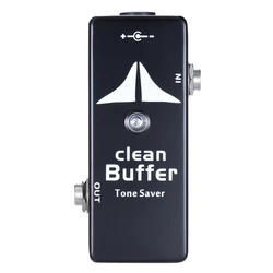 Mosky Clean Buffer Mini True Bypass Guitar Effects Pedal Tone Saver Buffer Effects Processsor Guitar Metal Shell Guitar Parts