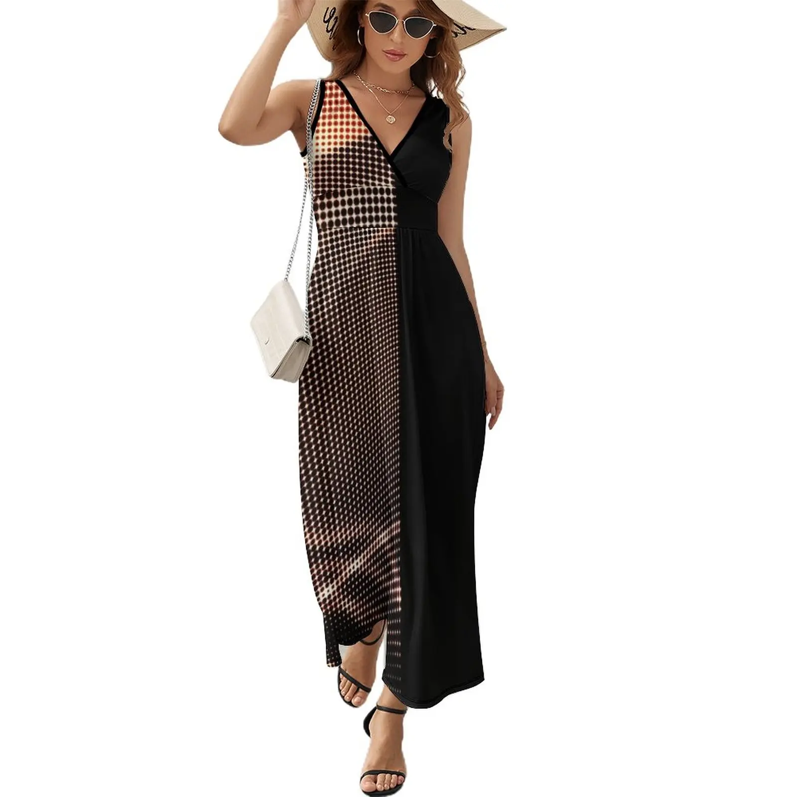 

Fashion Art - 374 Sleeveless Dress african dresses for woman Dress woman