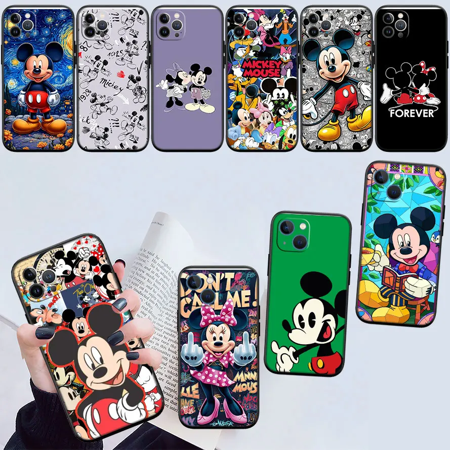 Чехол для телефона TD70 с Микки и Минни Маусом для Samsung Galaxy Note 8 9 10 20 S23 S24 S25 Ultra FE + Plus Edge Lite