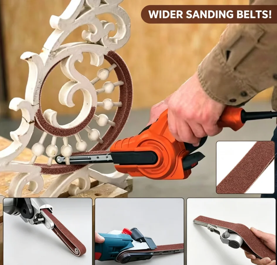 

30PCS Sanding Belt 10 X 330 Mm 40 Grit Belt Sander Belts Circular Polishing Abrasive Grinding Polishing Metal Wood Tool