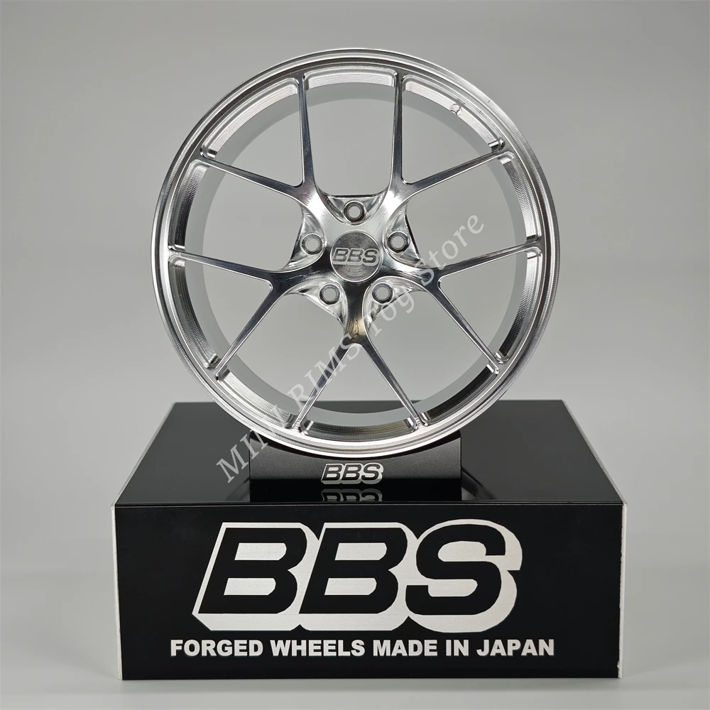 Wheel Model  High Quality Durable Personality Unique Creative Car Modified 1:5 BBS Rid Calipers Brake Disc Wheel Tire Metal Toys