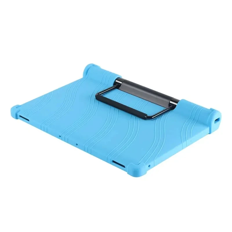 4 engrossar cantos capa de silicone à prova de choque para lenovo yoga tab 13 caso crianças YT-K606F capa protetora para yoga pad pro 2021 13"