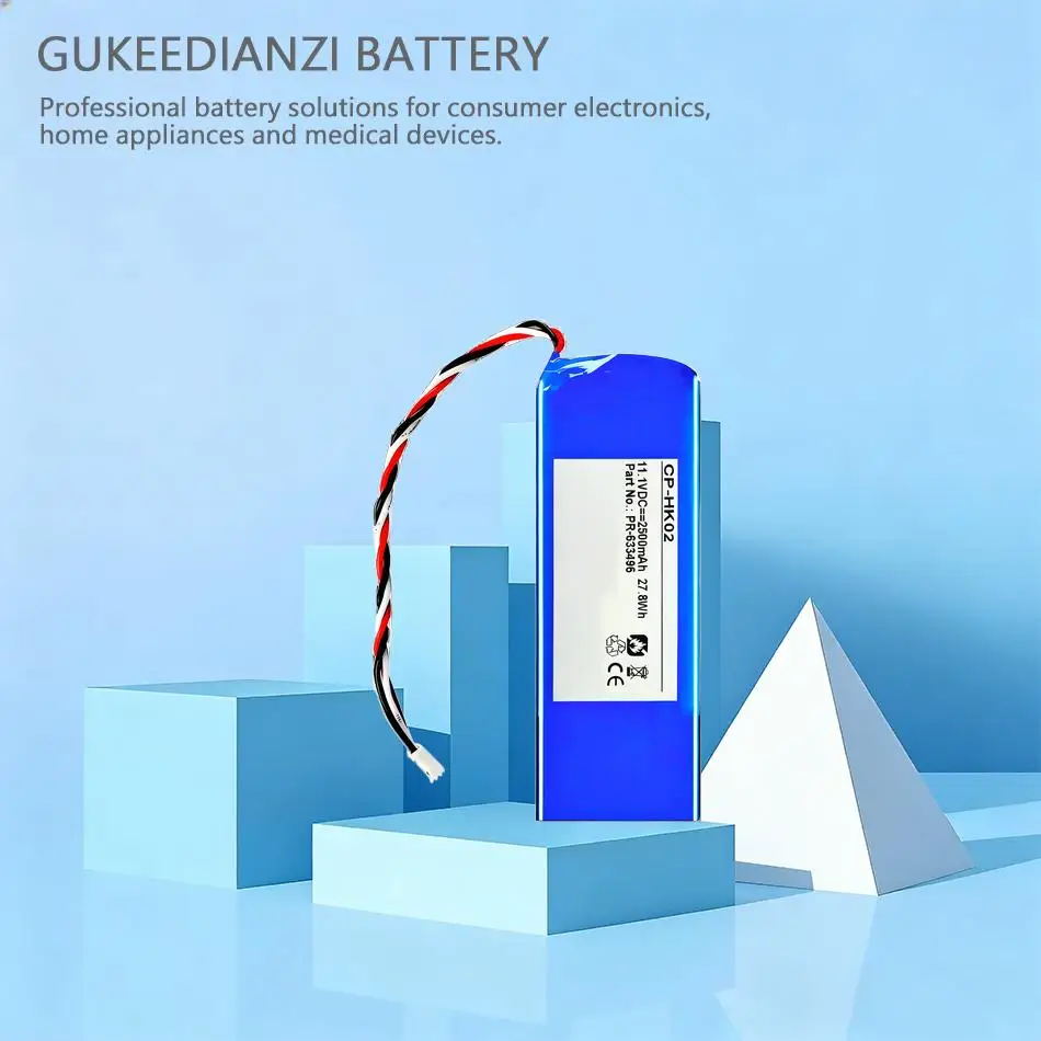 

For Harman Kardon Onyx PR-633496 Speaker Battery 2500Mah Reliable Power