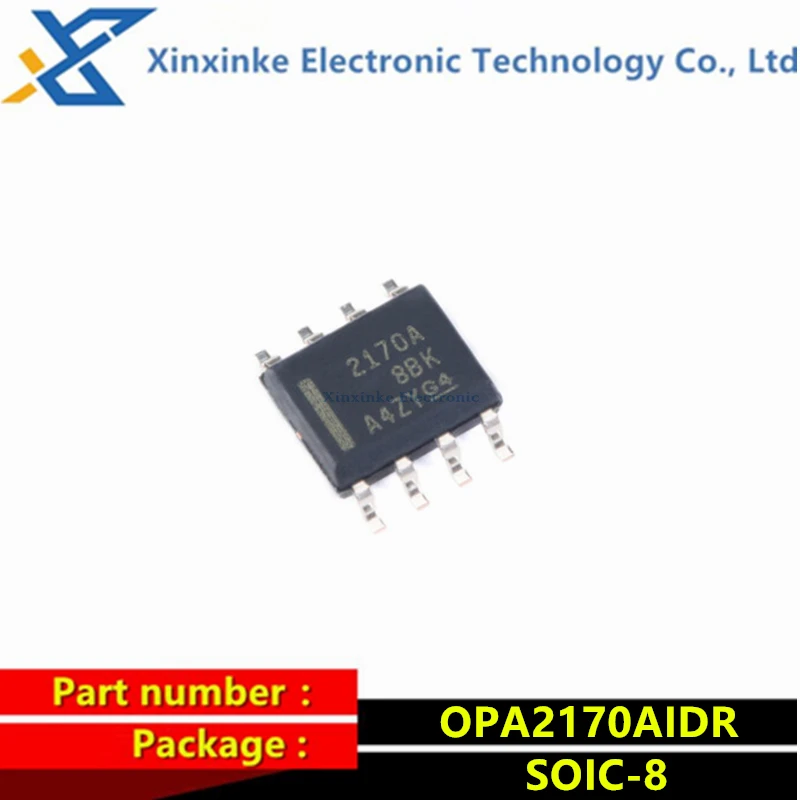 

5PCS OPA2170AIDR Marking: 2170A SOIC-8 36V Dual Operational Amplifier Chip