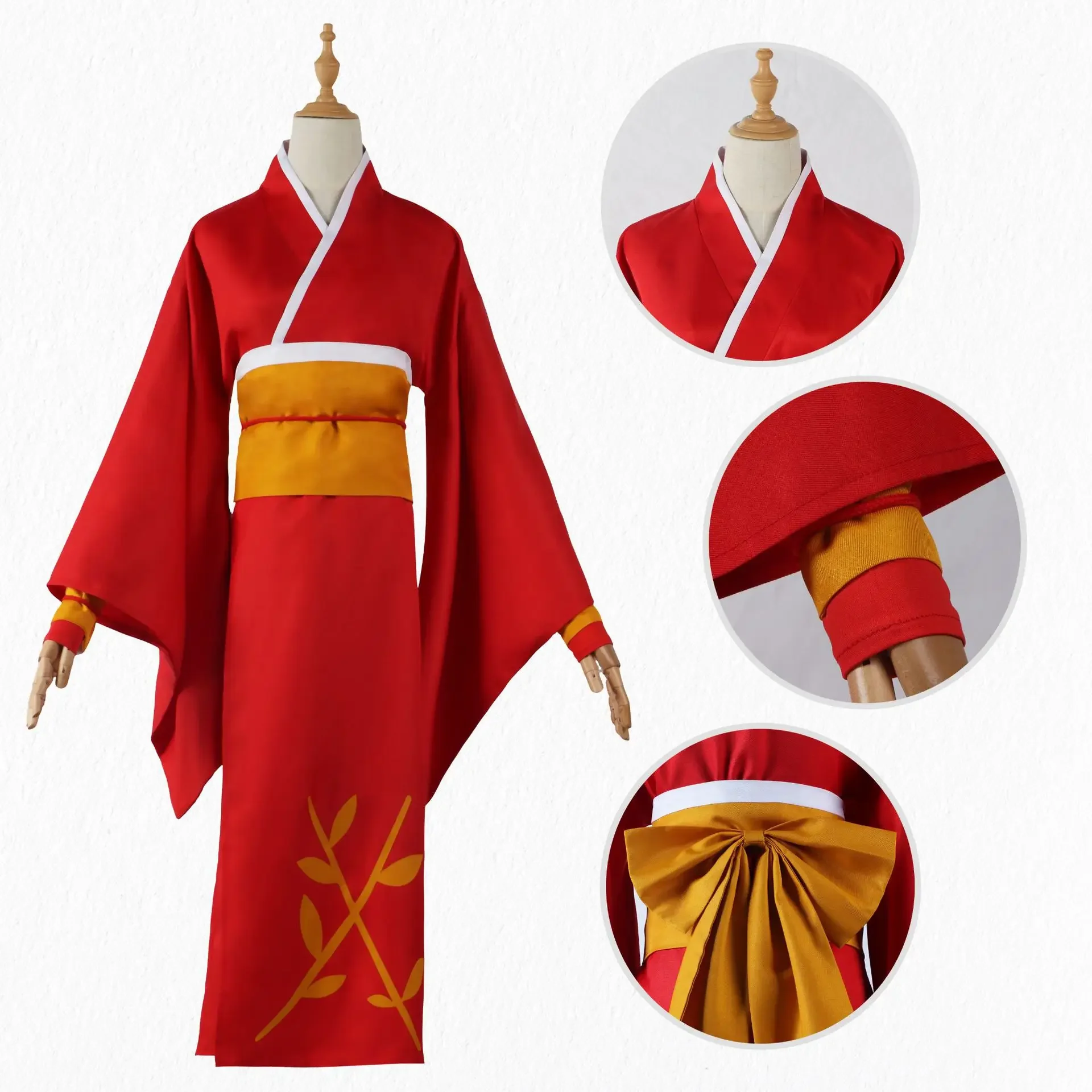 Anime Bungo Stray Dogs Izumi Kyouka Cosplay Kimono Outfits Women's Yukata Halloween Carnival Costumes Kyouka's Wig Headwear