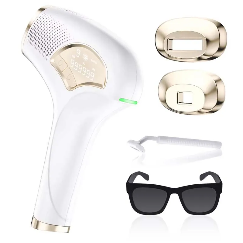 

Беспроводная перезаряжаемая электрическая бритва IPL для удаления волос для безболезненного удаления волос на теле и лице, для домашнего использования