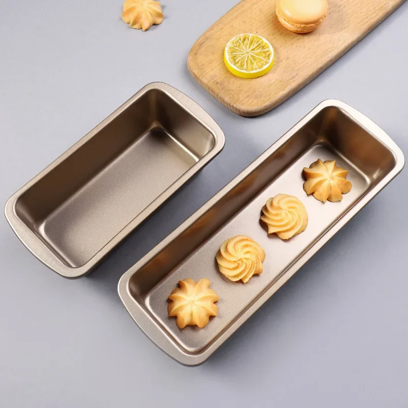Molde para pan y pastel de libra, caja para tostadas antiadherente Rectangular, bandeja comercial para hornear en el hogar, molde para carne y almuerzo, herramientas para hornear