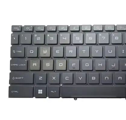 For MSI Colourful/Blue Backlit US UK RU SP JP Keyboard Vector GP68 HX 12V 12VH 12VI 13V 13VF 13VG 13VH English US Black
