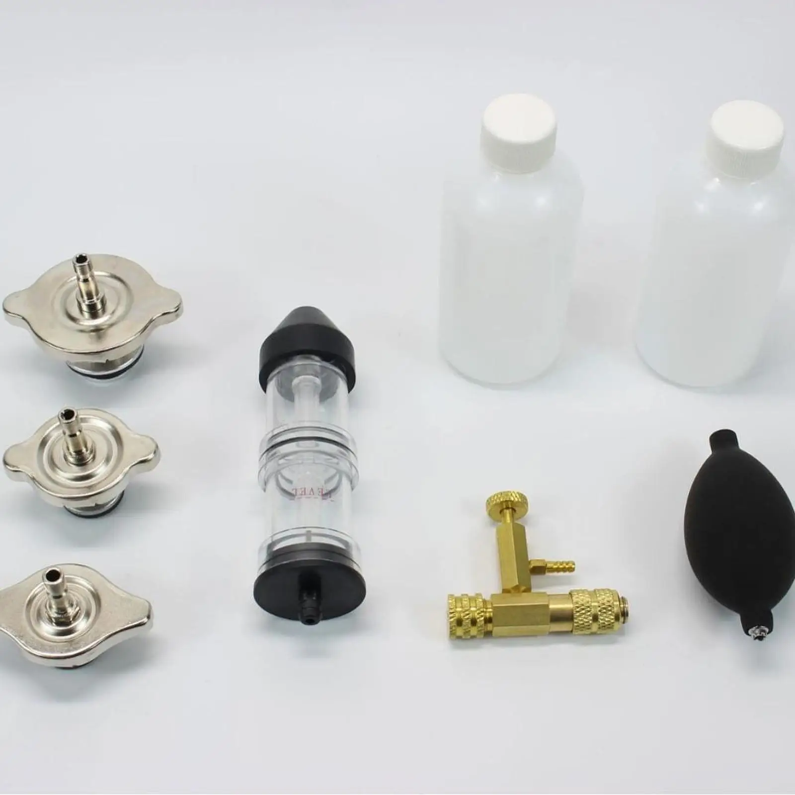 

Head Gasket Leak Detection Kit Combustion Analyzer Pressure Tester for Motorcycle Diagnostics and Auto Repair