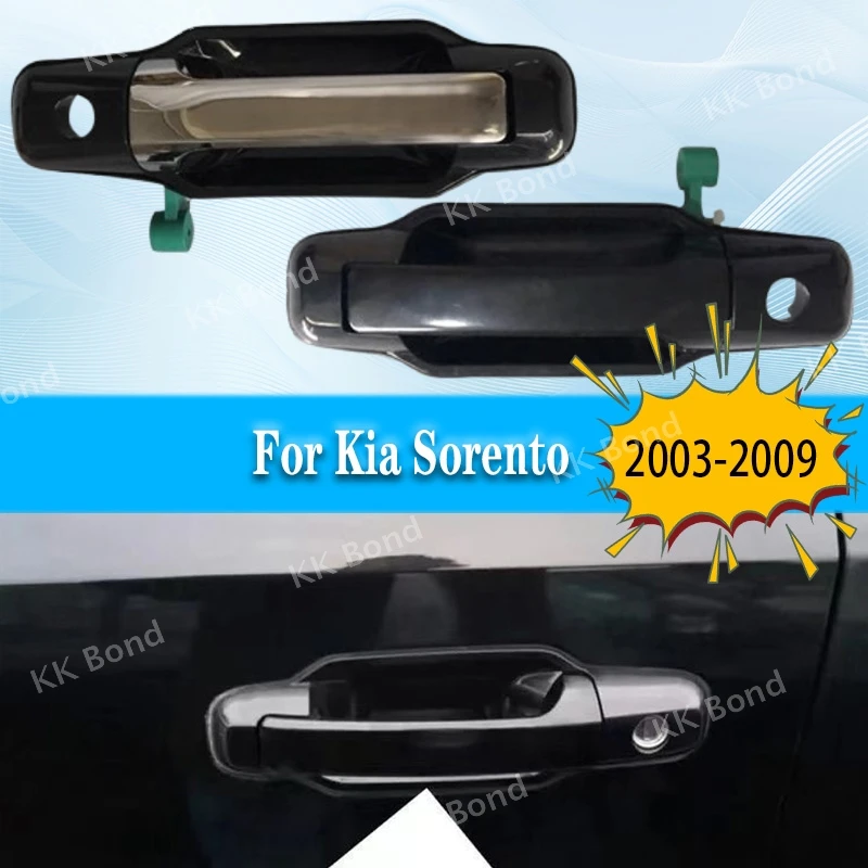 

For Kia Sorento 2003-2009 Front Rear Left Right Exterior Door Handle ABS LHD 826503E021 826603E021 836503E021 836603E021