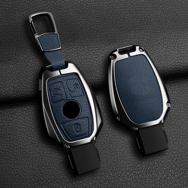 Zinc Alloy 2/3 Buttons For Mercedes Benz A B G R Class GLA GLK W176 W204 W251 W463 Car Remote Key Case Cover Fob Accessories