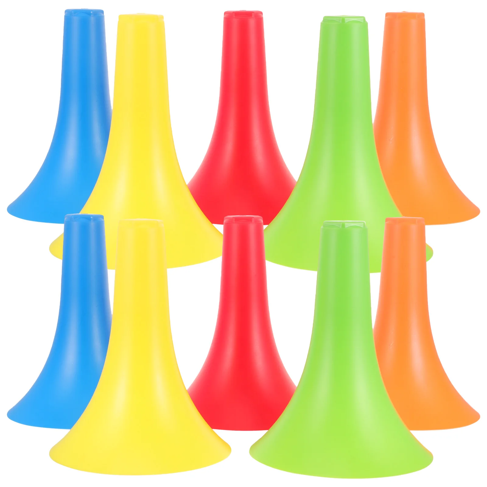 

10 Pcs Sports Training Cones Lightweight Portable Marker Cones for Roller Skating Soccer Practice Fitness Accessories