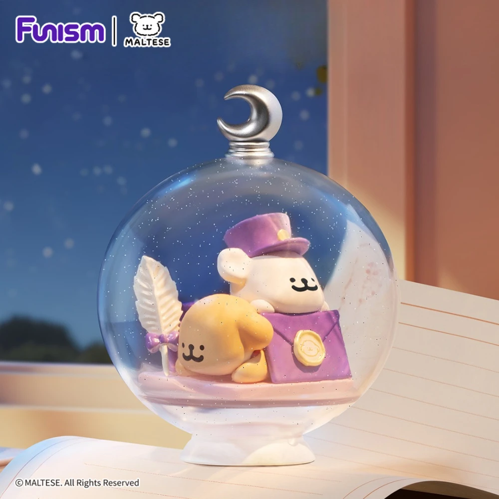 FUNISM Malteser Little Treasure Series Blind Box Actionfigur Spielzeug Geschenk für Kinder Sammler Serie Figuren Actionspielzeug Figur