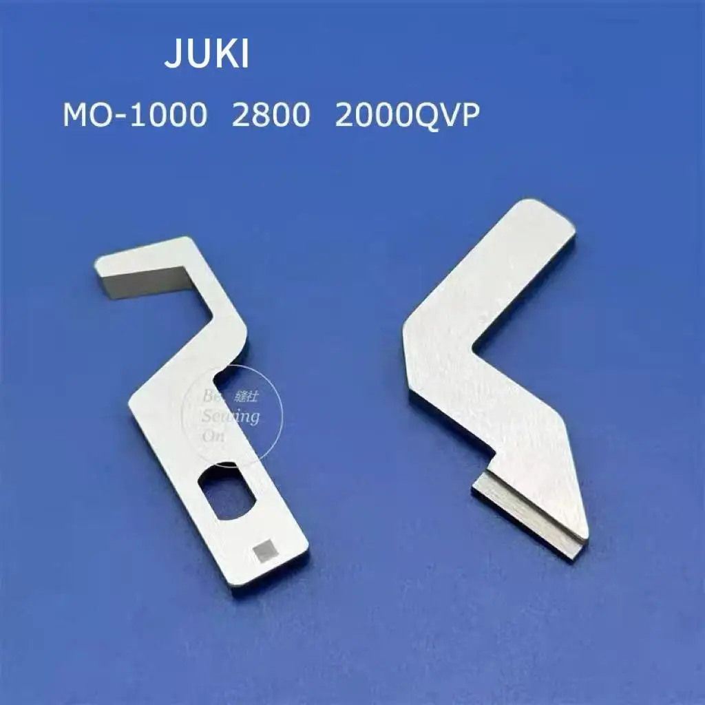 Cuchilla Superior 40144945 y Cuchilla Inferior 40134471 para Máquinas Overlock Domésticas Juki MO-1000, MO-2000QVP, MO-2800, Accesorios