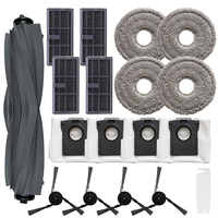 Filter Mop Cloth Dust Bages Side Brushes Kit For MOVA P50 Pro For Ultra Replacement Part Household Clean Accessories