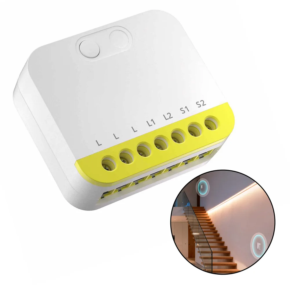 

2200W 50-60Hz Smart Switch For MINI For Duo-L For-Zigbee Smart Switch Dual-channel Smart Switch Module