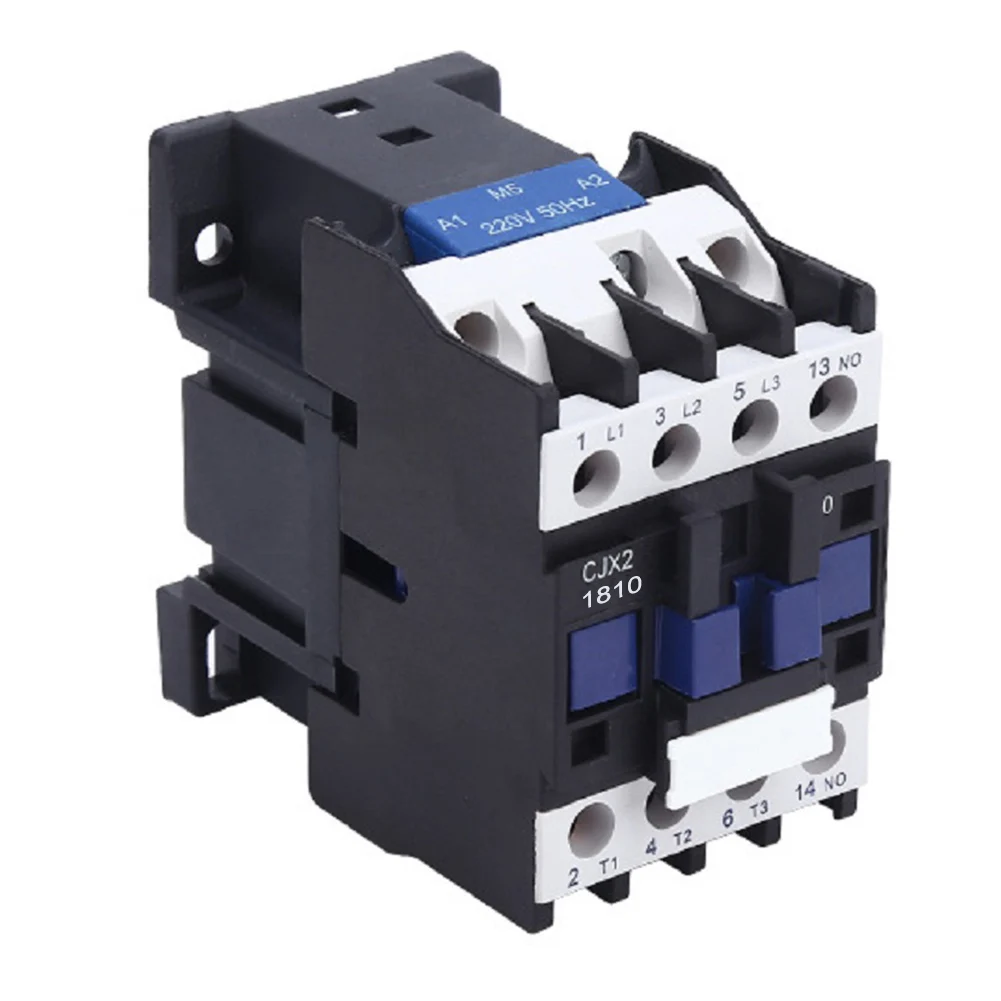 18A 3P+1NO Ac Contactor CJX2-1810 220V Coil For Din Rail Compact-Power Switch F…