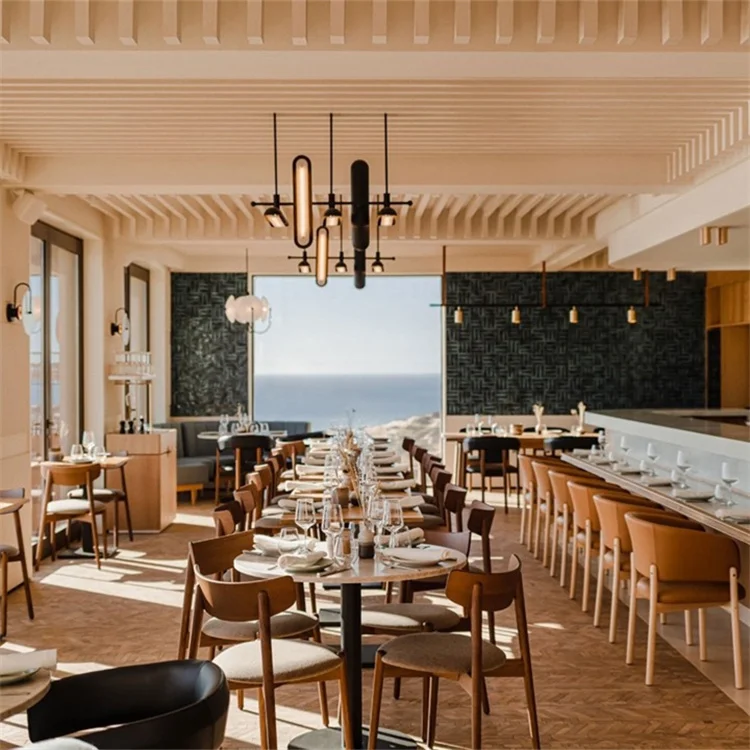 

High Quality Customized Commercial Luxury New Design Hotel Restaurant Dining Furniture