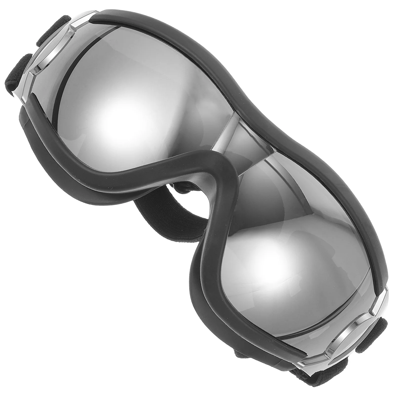 

Windproof Pet Goggles Eye Protective Glasses Anti-UV Eye Goggles Creative Eyewear for Dog Puppy (Black)