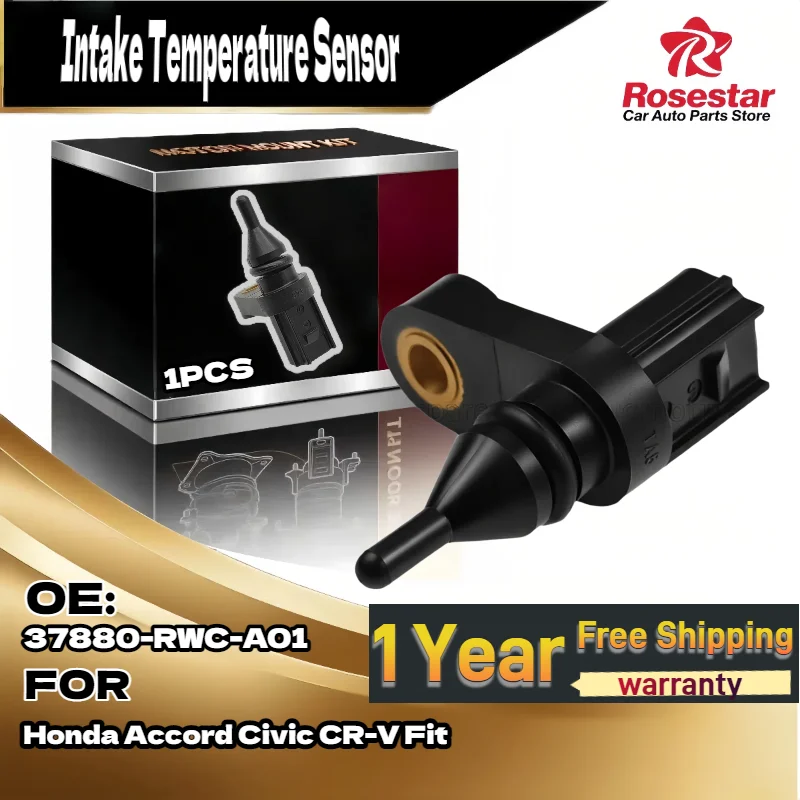 

For Air Intake Temp Sensor for Honda Civic Accord CR-V Fit Replacement for 37880-RWC-A01