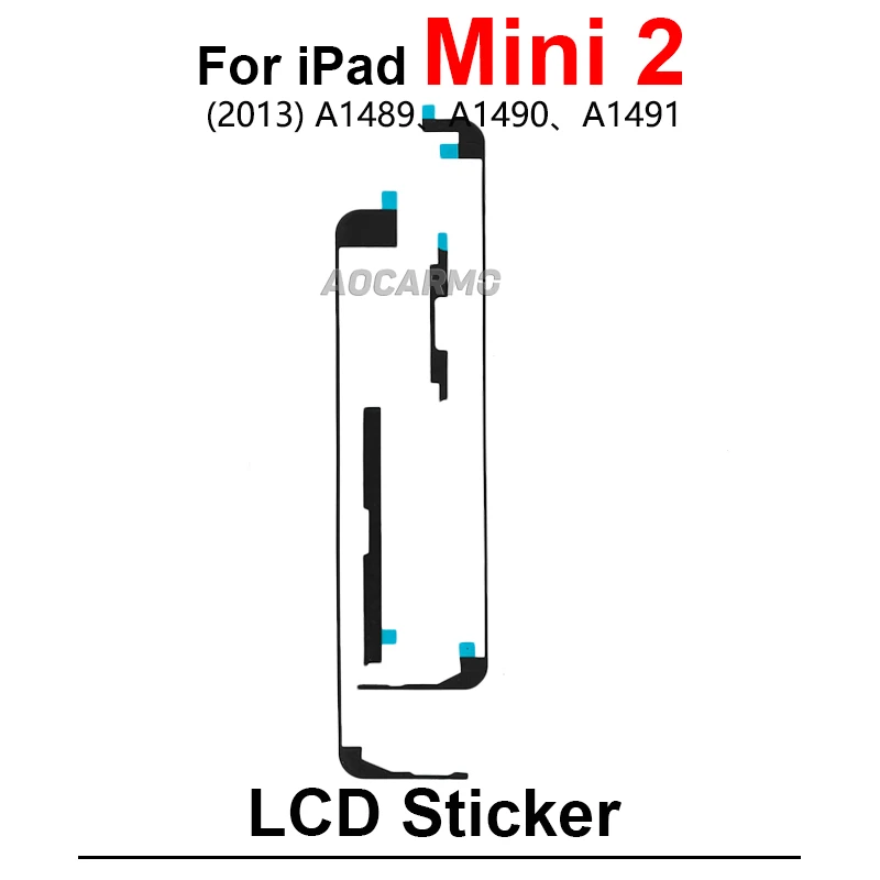 For iPad Mini Series 2 3 4 5 mini3 mini4 Front Adhesive LCD Display Sticker Tape Glue Replacement A1490 A1600 A1550 A2125