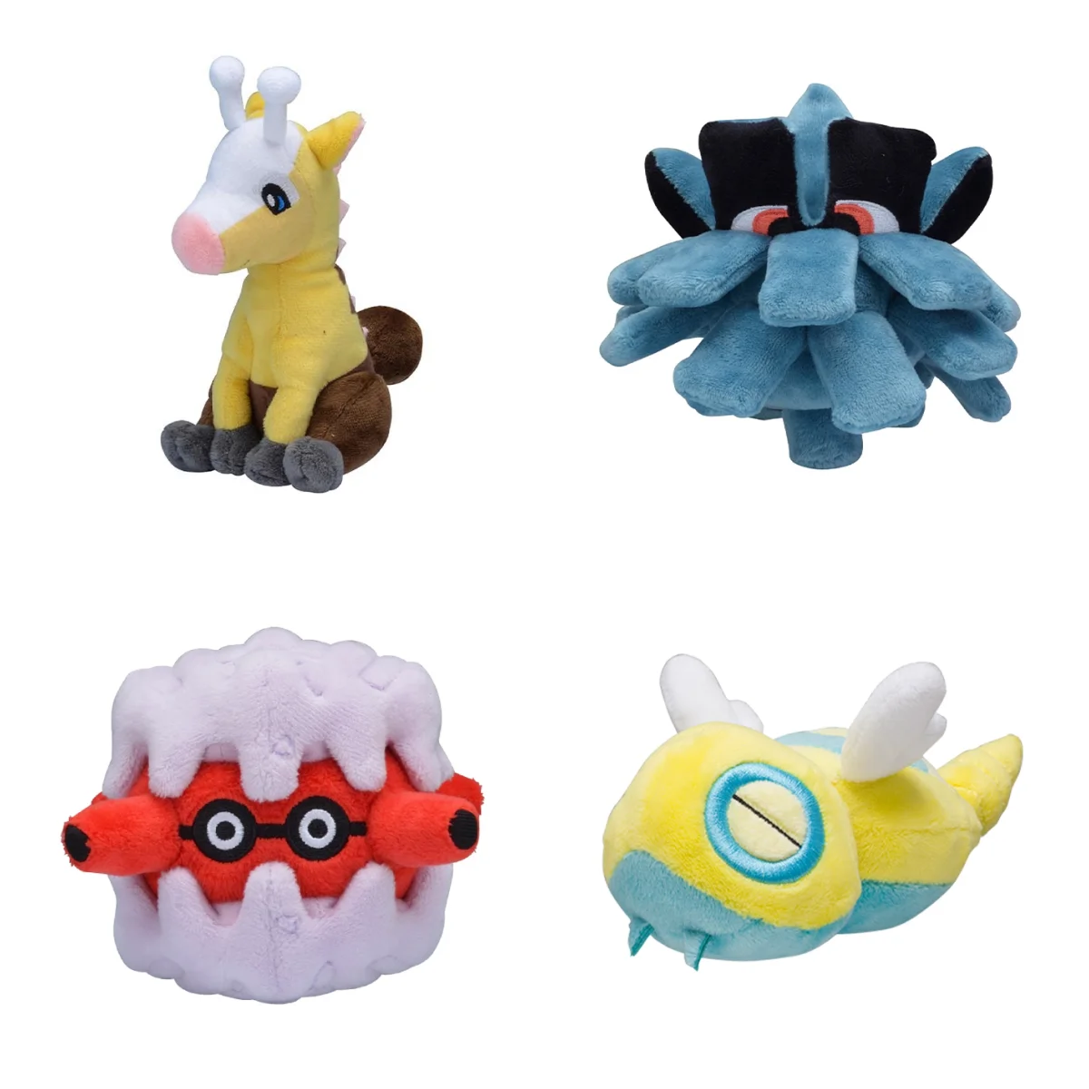

Pokémon Plush Toys Palm Size Series Johto Region Teddiursa Slugma Girafarig Doll Kids Toy Gift