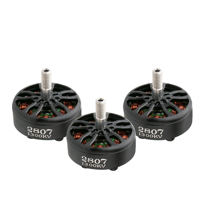 4PCS FLASHHOBBY A2807 2807 1800KV 4S 1500KV 1300KV 6S Brushless Motor for FPV Freestyle  Long Range Drones DIY Parts