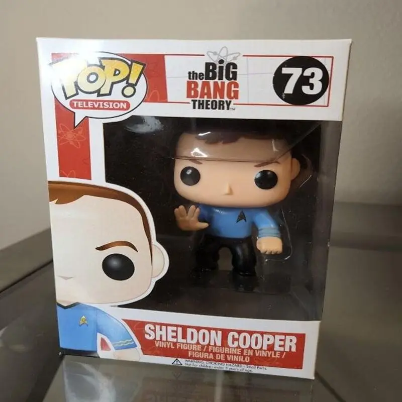 Funko pop The Big Bang Theory SHELDON 73 #   LEONARD 74 #   HOWARD 75 #   Figura de acción de edición limitada, decoración de escritorio, regalos para niños