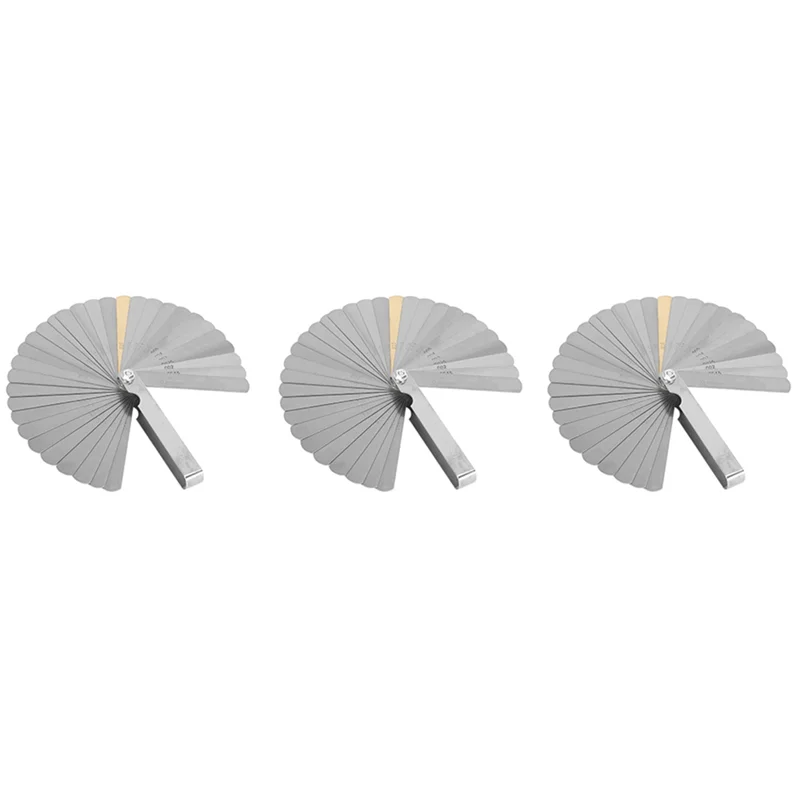 96 Set Misuratore di distanza Spessimetro Valvola Spessimetro didattico 0,04-0,88 mm Dimensione spaziale-[Qahk]
