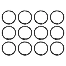 12/18Pcs Metal Ring Binder 30mm 45mm DIY Albums Loose-leaf Book Hoops Opening Office Binding Supplie Photo Album Binder Rings