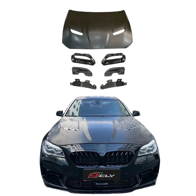 

High Quality Car Bumper Body Kit Carbon Fiber Engine Hood for 5 Series F10 CS Hood with Peect Installation