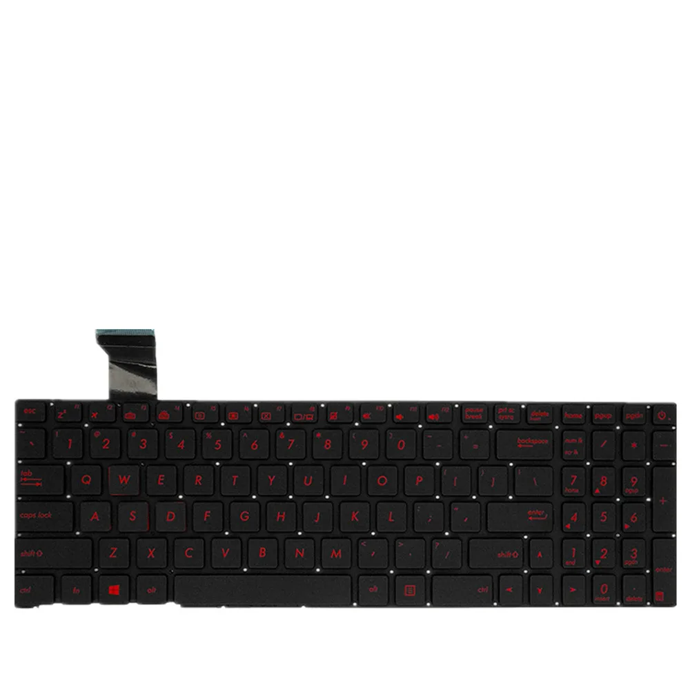 Laptop Keyboard For ASUS GL552 GL552JX GL552VX GL552VL GL552VW Colour Black US United States Edition