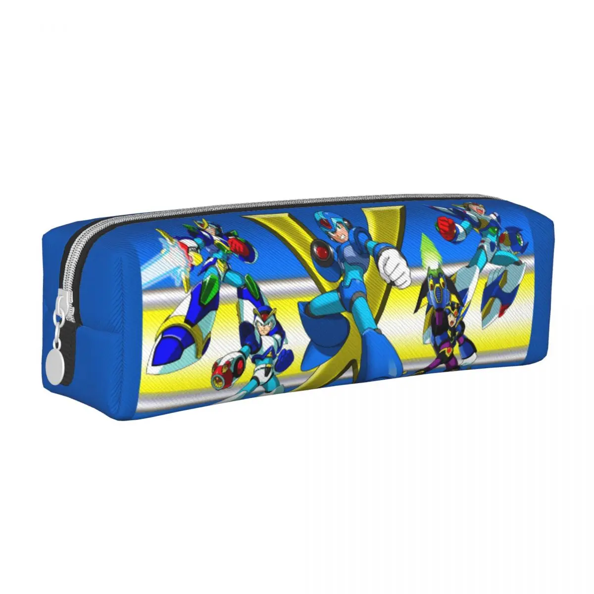 

Megaman Video Game Mega Man Pencil Cases Pen Bags Pen Box For Boys Girls Students Stationery Pencil Pouch Cosmetic bag