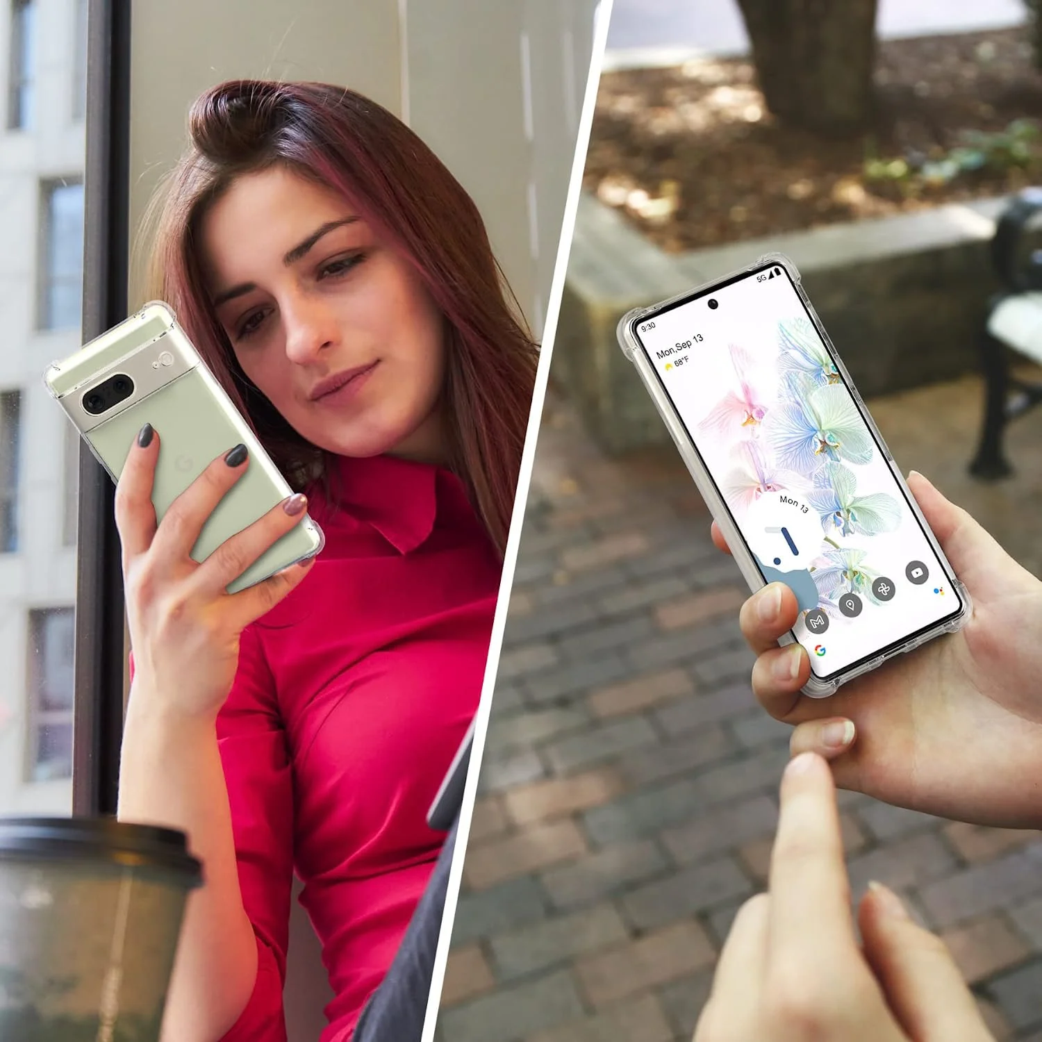 1,5 MM Dicke Air-Bag Klar Telefon Fall Für Google Pixel 6 7 8 910 Pro XL Fall Pixel 6A 7A 8A 9A Stoßfest Abdeckung Coque – Detail 1
