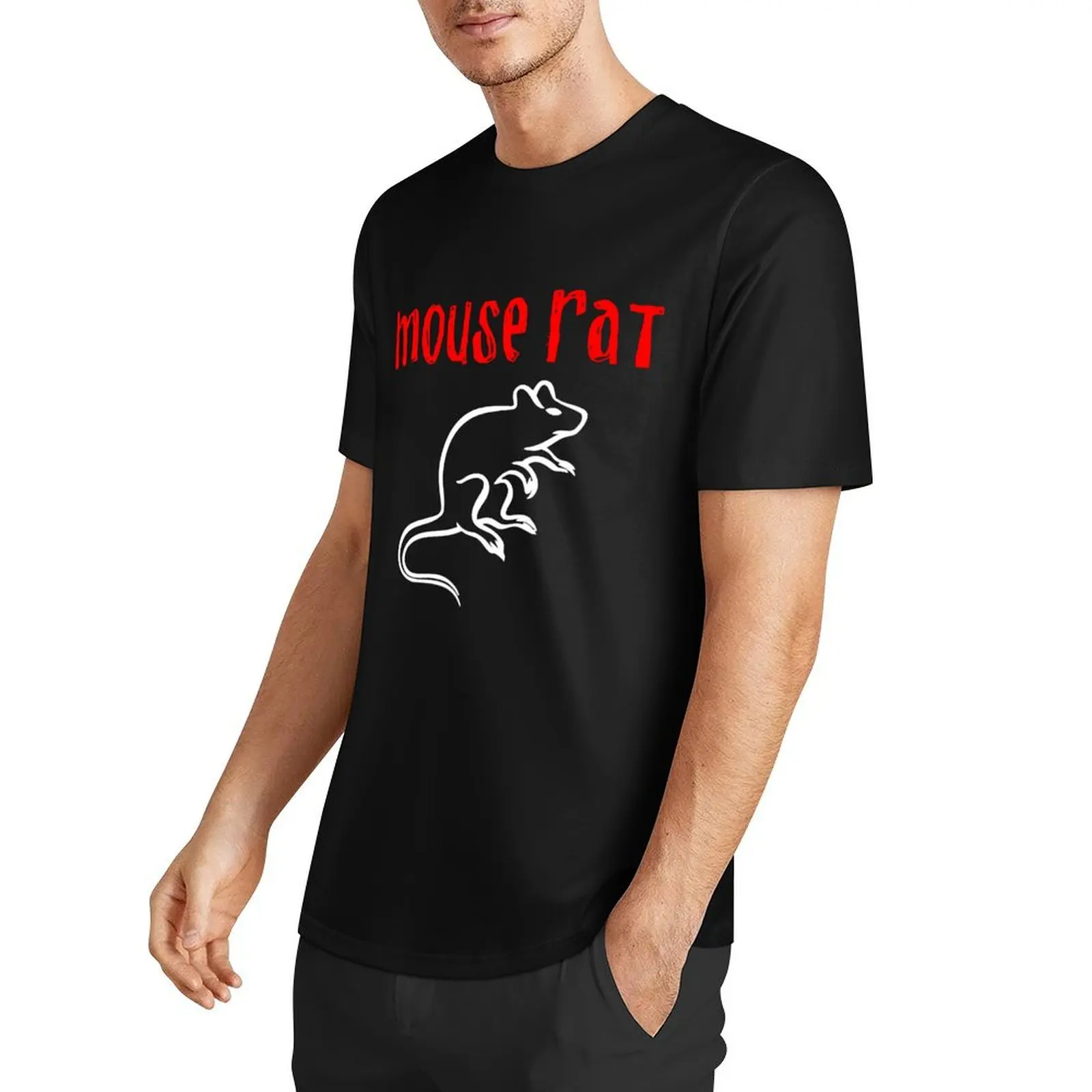 Mouse rat T-Shirt sports fans oversizeds heavyweight t shirts for men