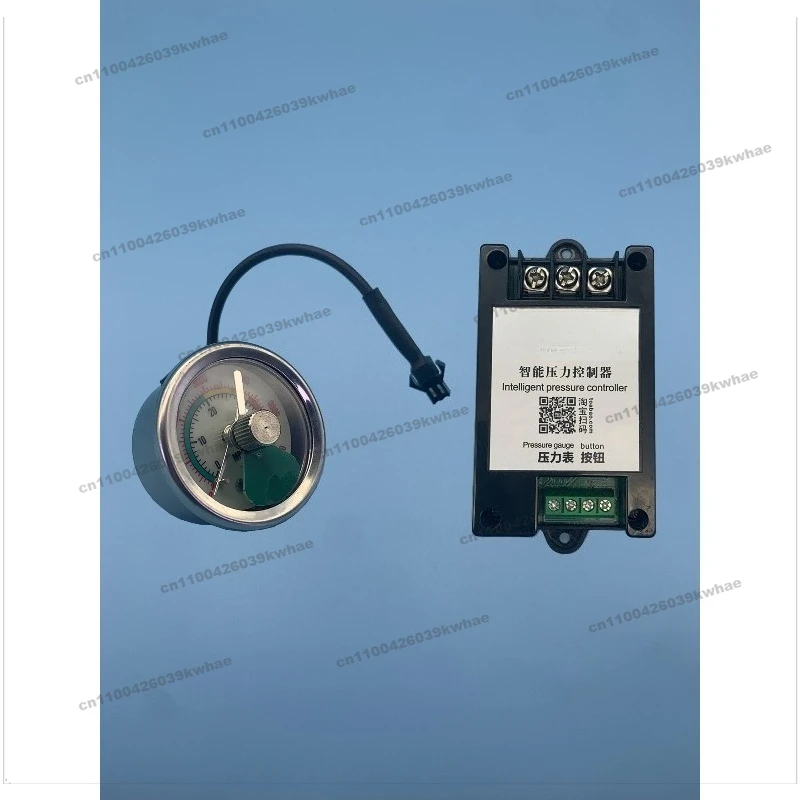 For Electric Controller for High Pressure Air Pump Maintenance Electric Contact Pressure Gauge Adjustable Pressure