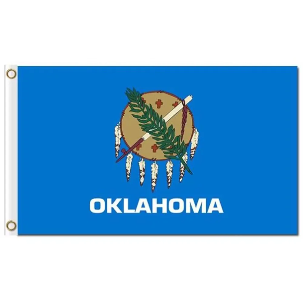 2x3ft Flag of Oklahoma state United states flags 3by5 foot