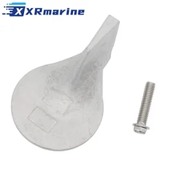 822777Q1 Trim Tab Anode with Bolt for Mercury Marine 40 50 65 70 90 100 115 125 135 140 150 HP Outboard 46399A1 31640Q4