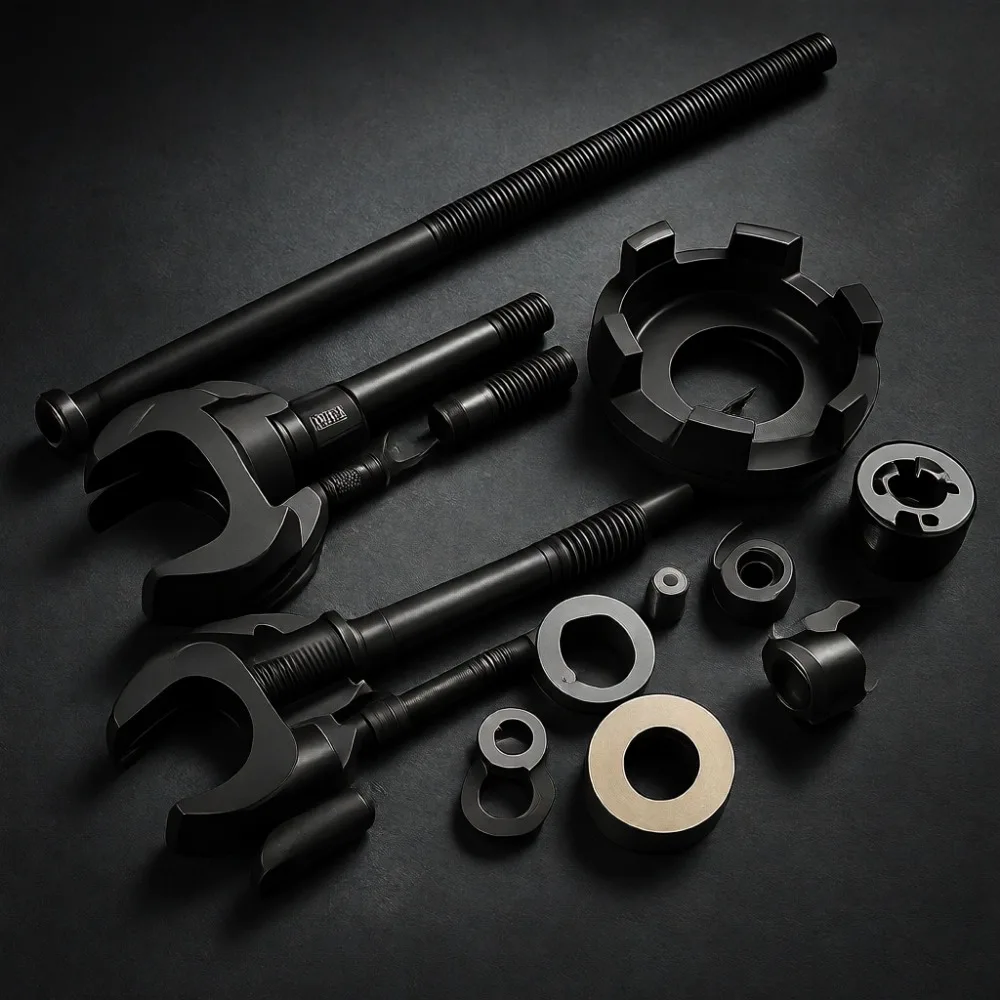 

Motorcycle Wheel Bearing Puller Installer Tool Kit for 3/4 1 25mm Bearings 2000 Onward