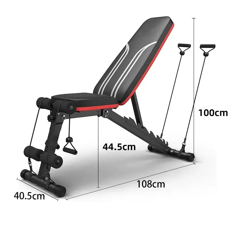 

High Quality Adjustable Fitness Weight Bench for Commercial Gym and Home Use for Sit-Up and Push-Up Exercises