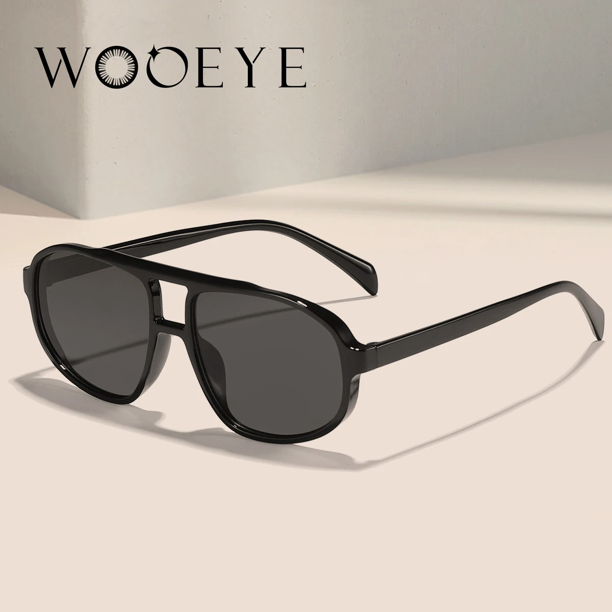 Punk Square Frame Sunglasses Anti-UV Travel Accessories Retro Sunglasses Beach Eye Protection Black Shades Glasses Summer Decor