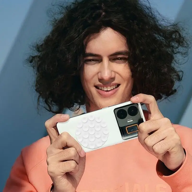 Suction Cup Phone Case Magnetic Silicone Suction Cup Phone Mount Mirror Shower Phone Holder For Most Cell Phones Phone Stand