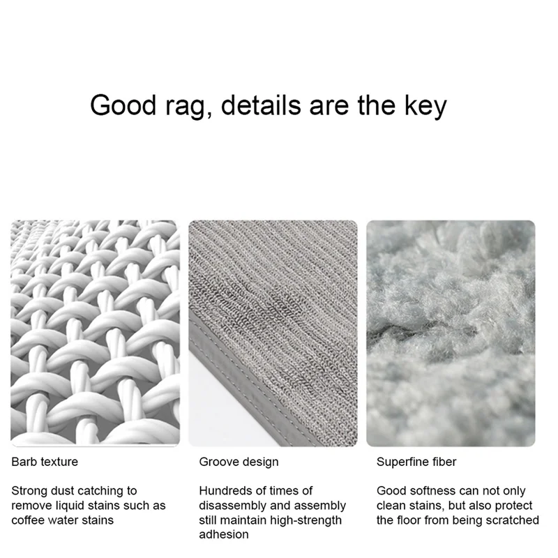 AB43-8Pcs Mop Cloth Rags Pad For Xiaomi Mi Robot Vacuum-Mop 2 Lite / Pro / MJSTL / MJST1SHW Robot Vacuum Cleaner Accessories