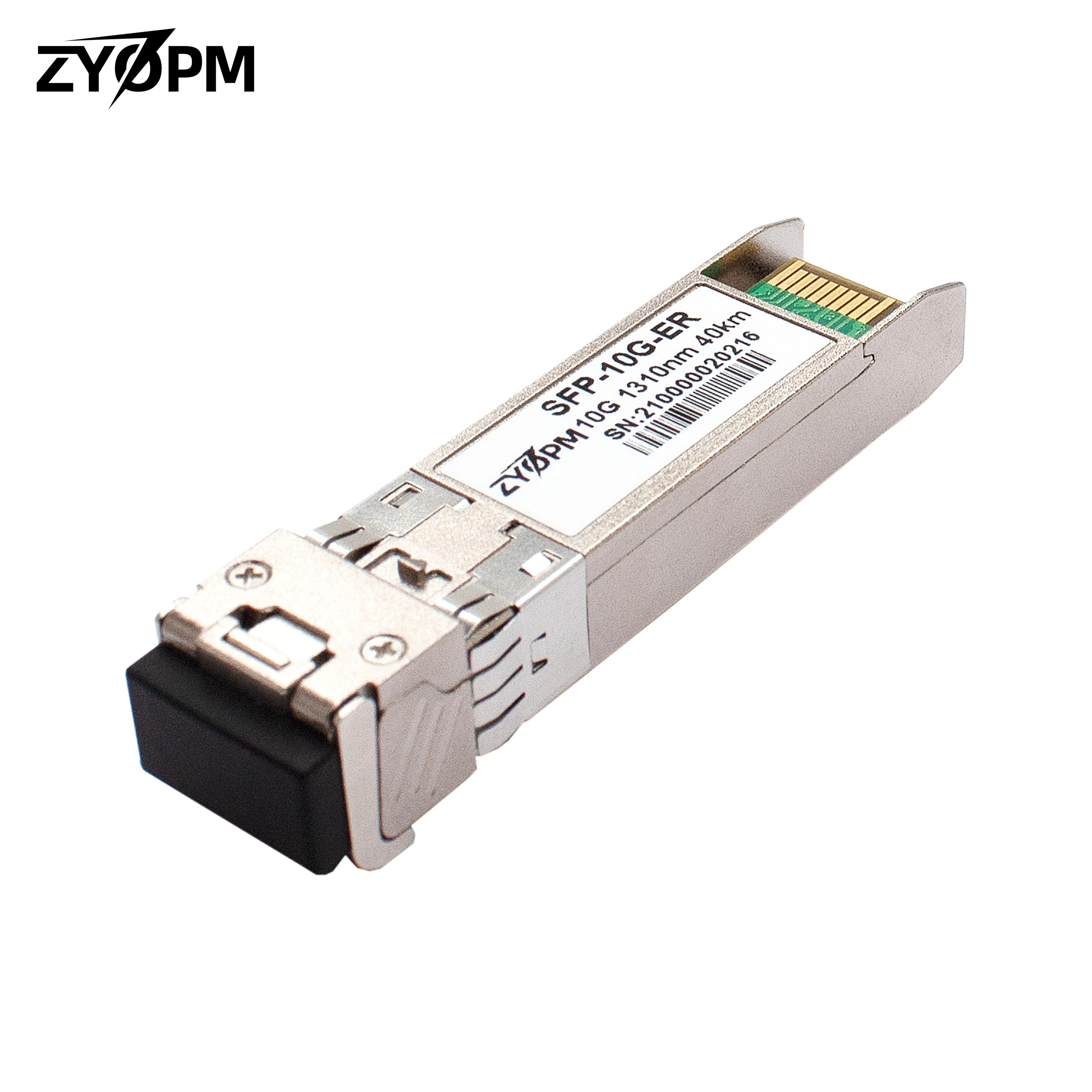 

10GBASE-ER SFP+ Module, 10giga Single Mode SFP+1310/1550nm 40km DDM LC, for Cisco SFP-10G-ER, Ubiquiti, Netgear, Mikrotik D-link